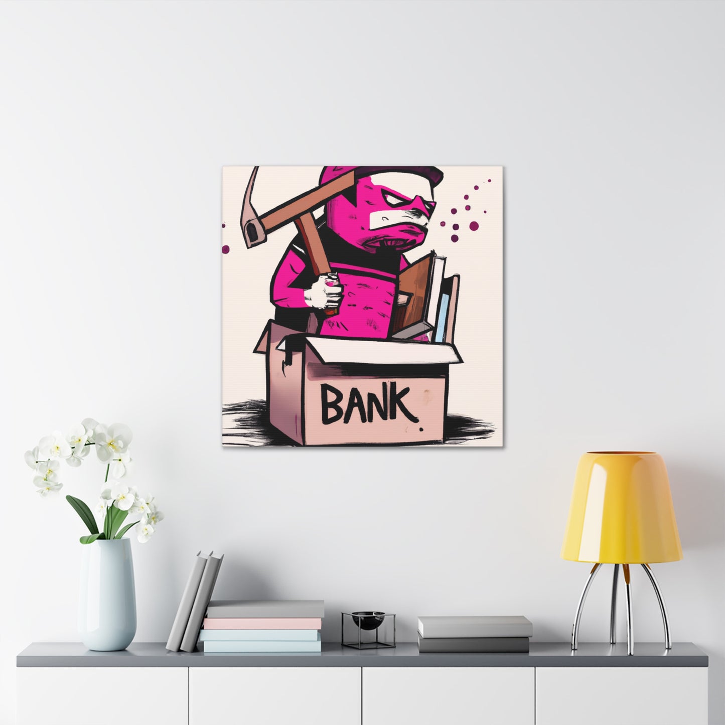 Bank Box- Canvas