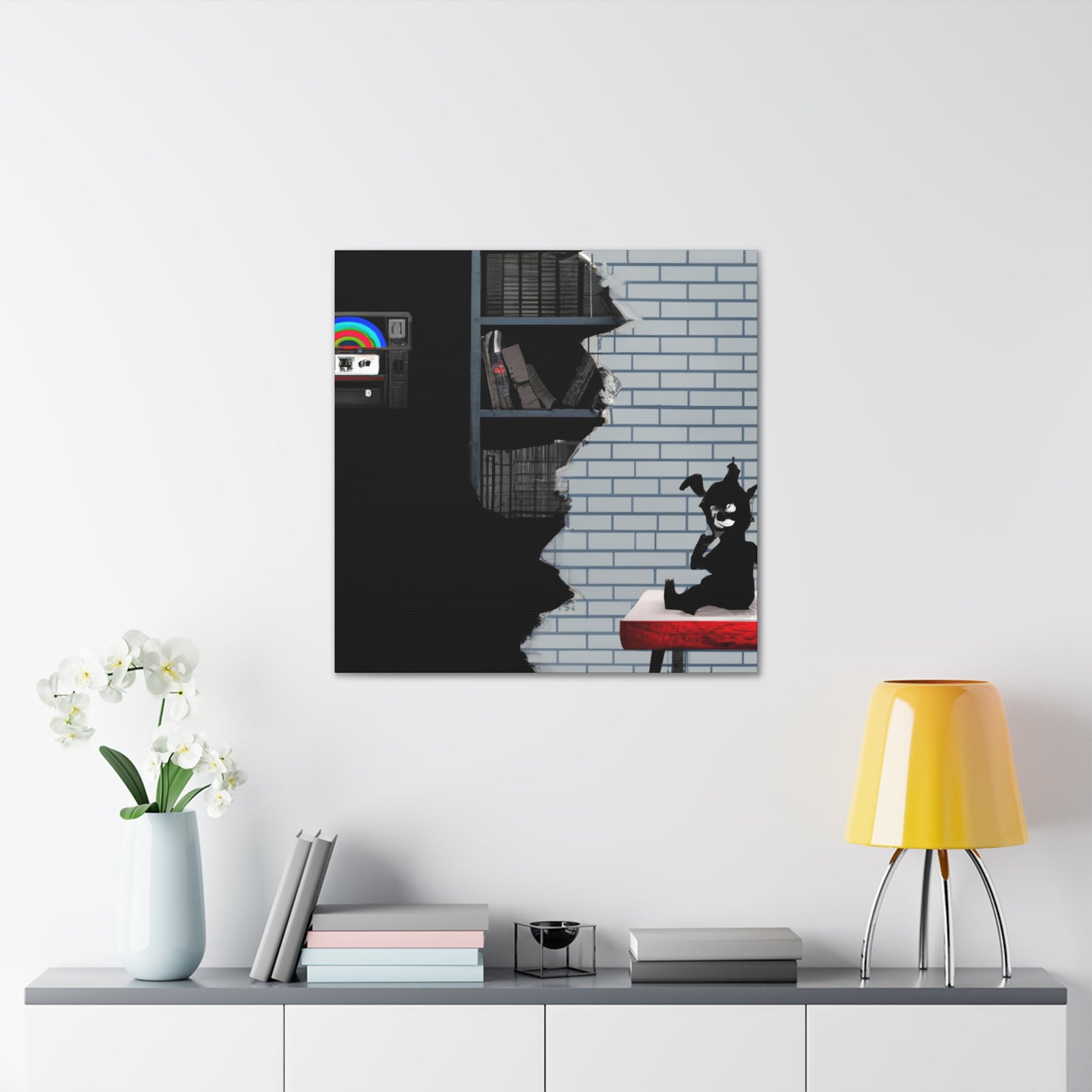 Ollie the London Street Painter- Canvas