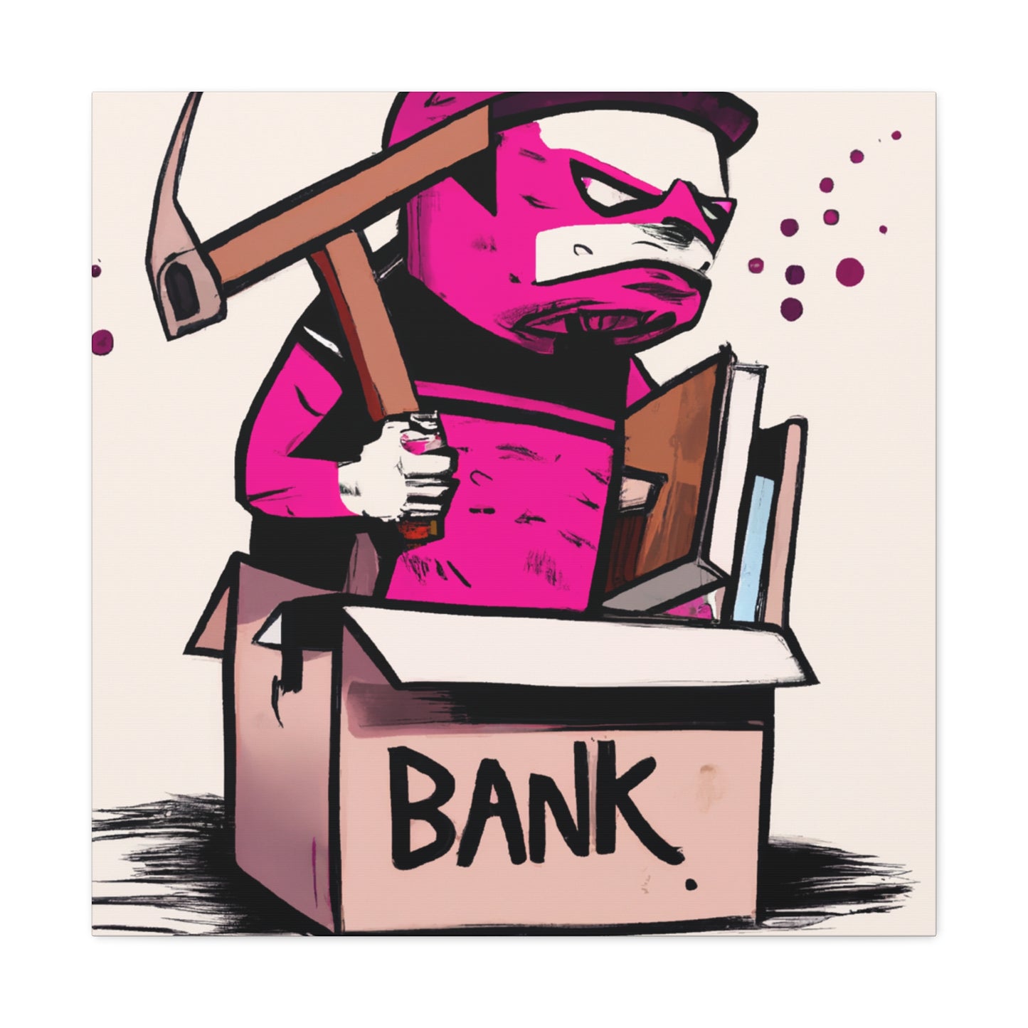 Bank Box- Canvas