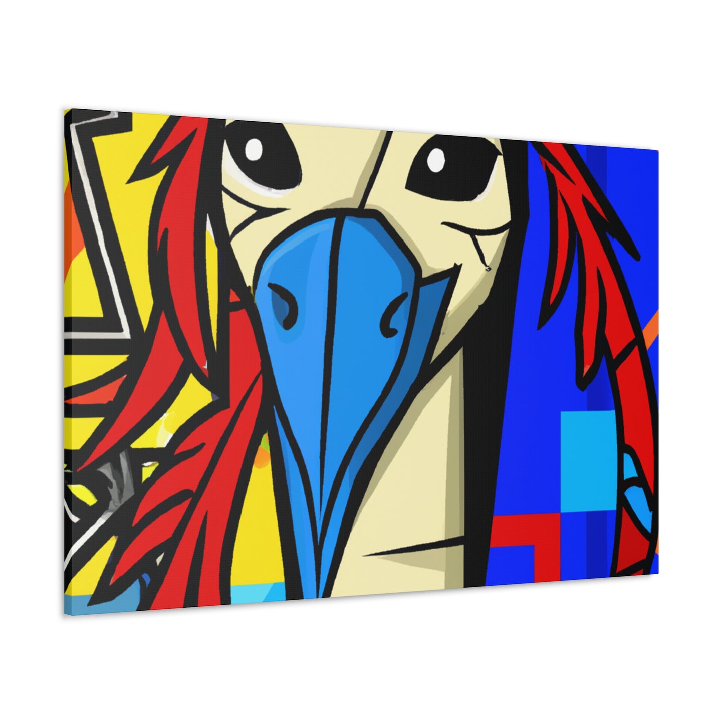 Monsieur Le Dieu Graffiti.- Canvas