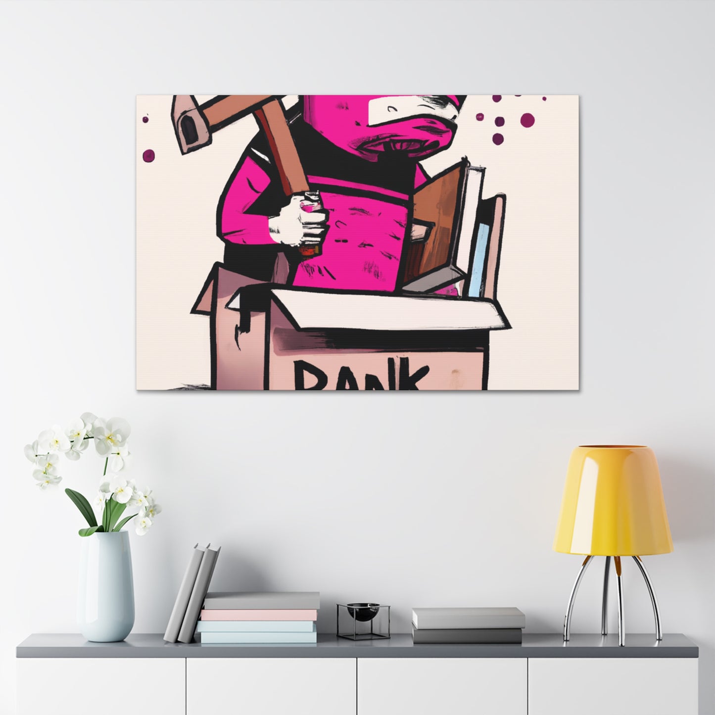 Bank Box- Canvas