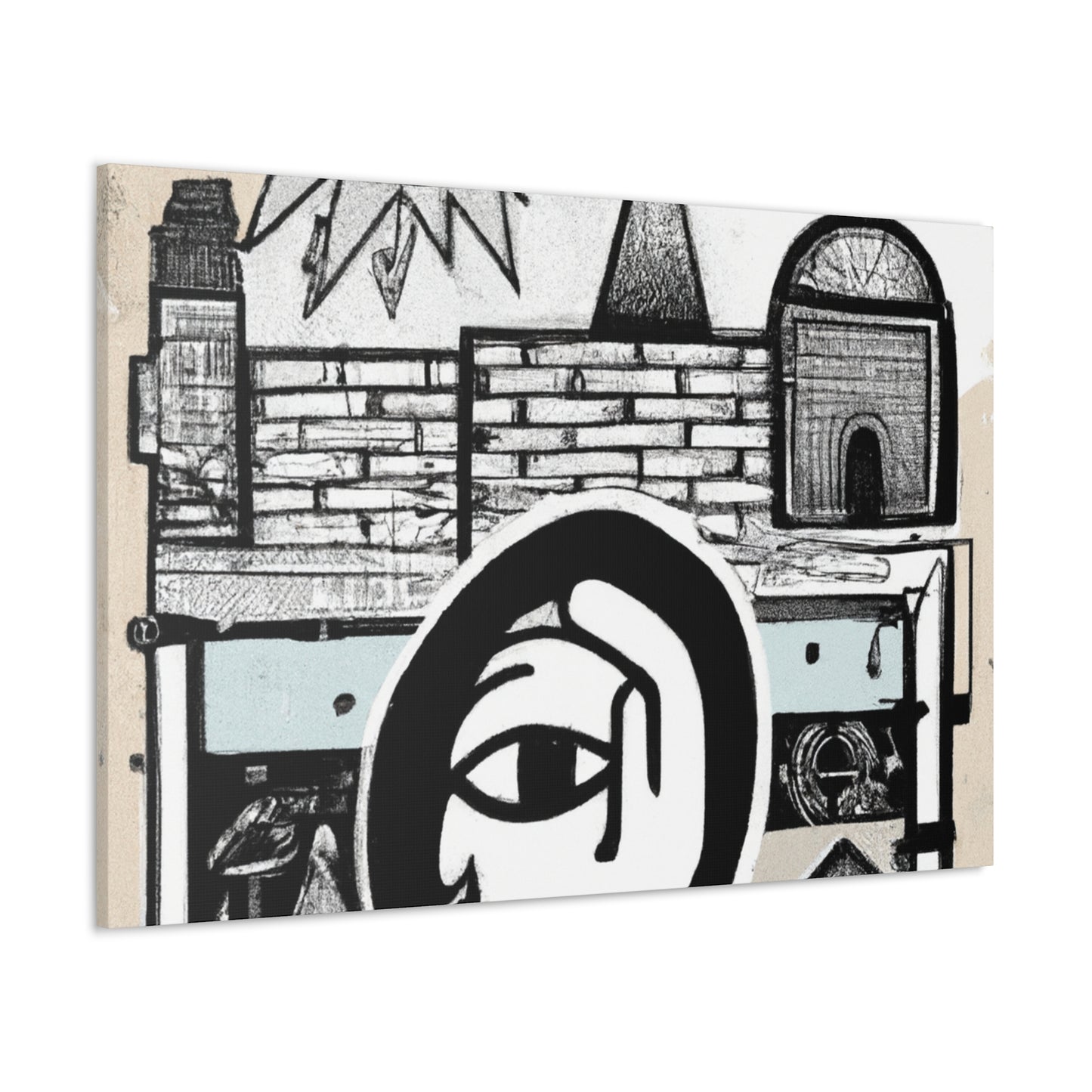 Robbie the Rebel Graffitiist- Canvas