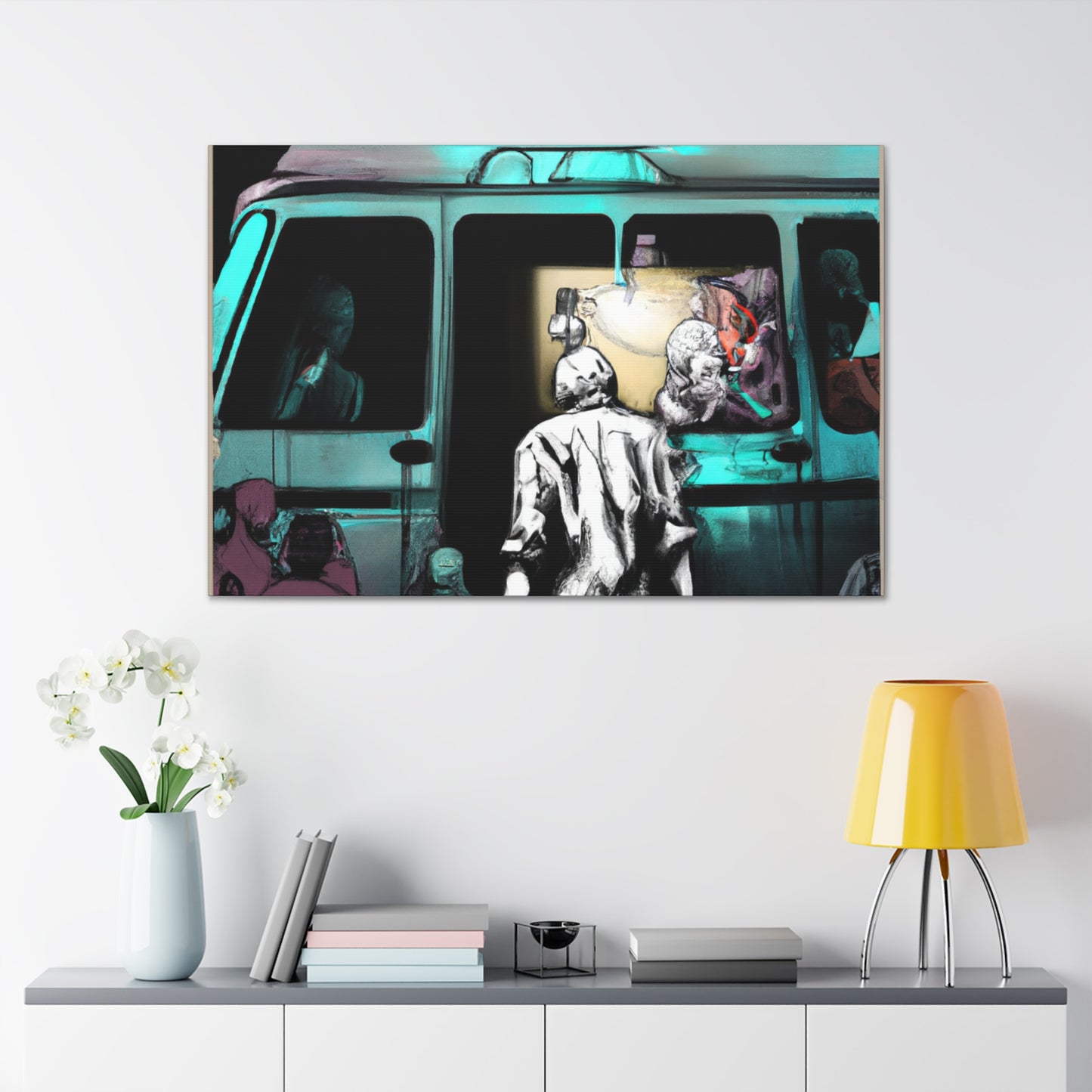 Sally Streetpusher- Canvas