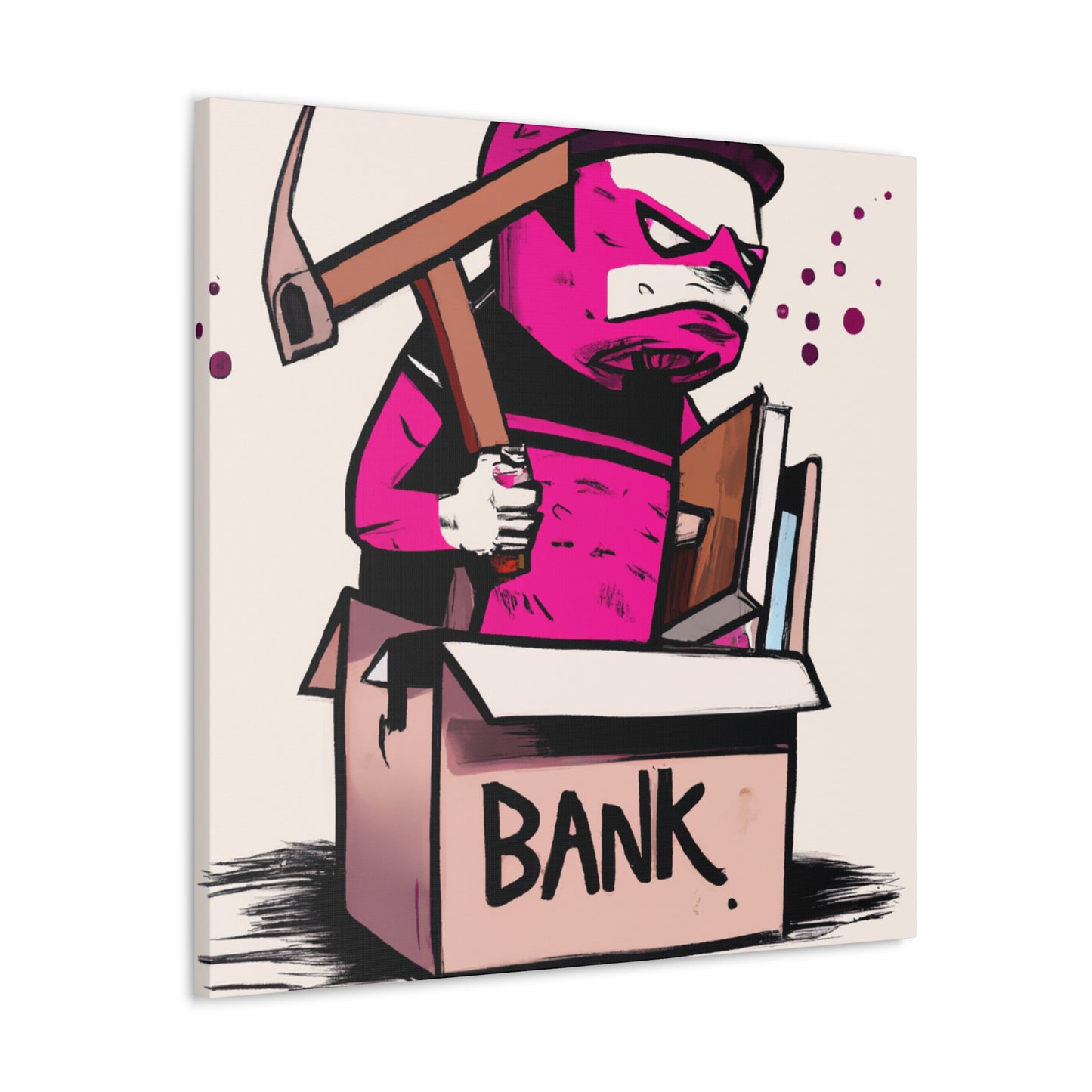 Bank Box- Canvas