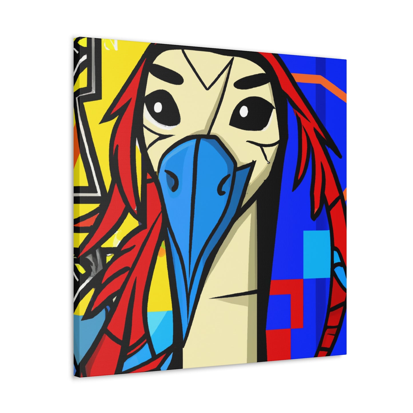 Monsieur Le Dieu Graffiti.- Canvas