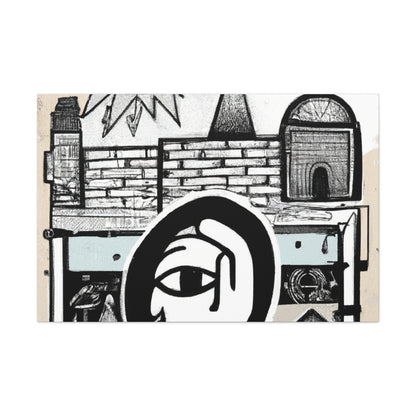 Robbie the Rebel Graffitiist- Canvas